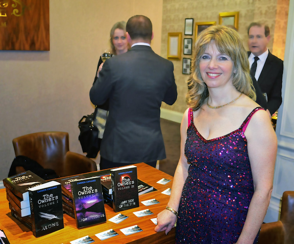 Our client Carmen Capuano at a recent book-signing event.
