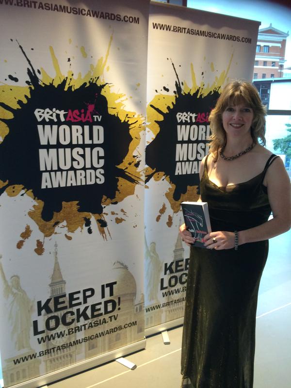 Carmen Capuana at the BritAsia TV World Music Awards.