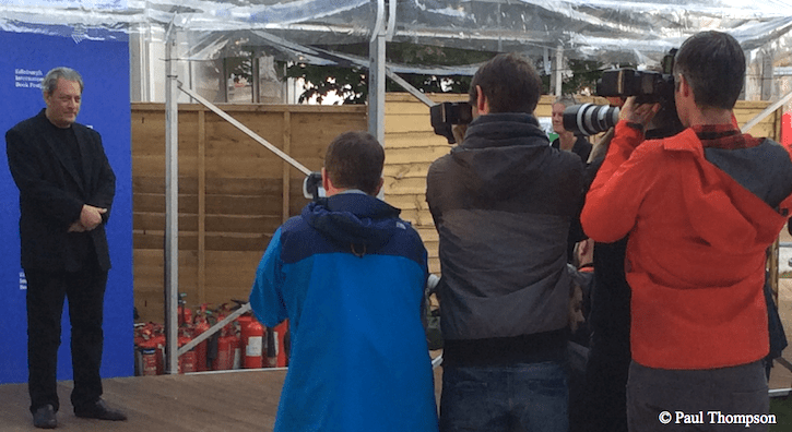 14 Paul Auster photocall